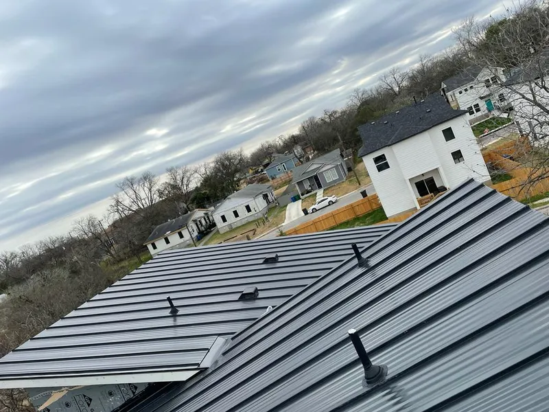 Standing seam metal roof panels with vents for Skylight Repair in Dade City